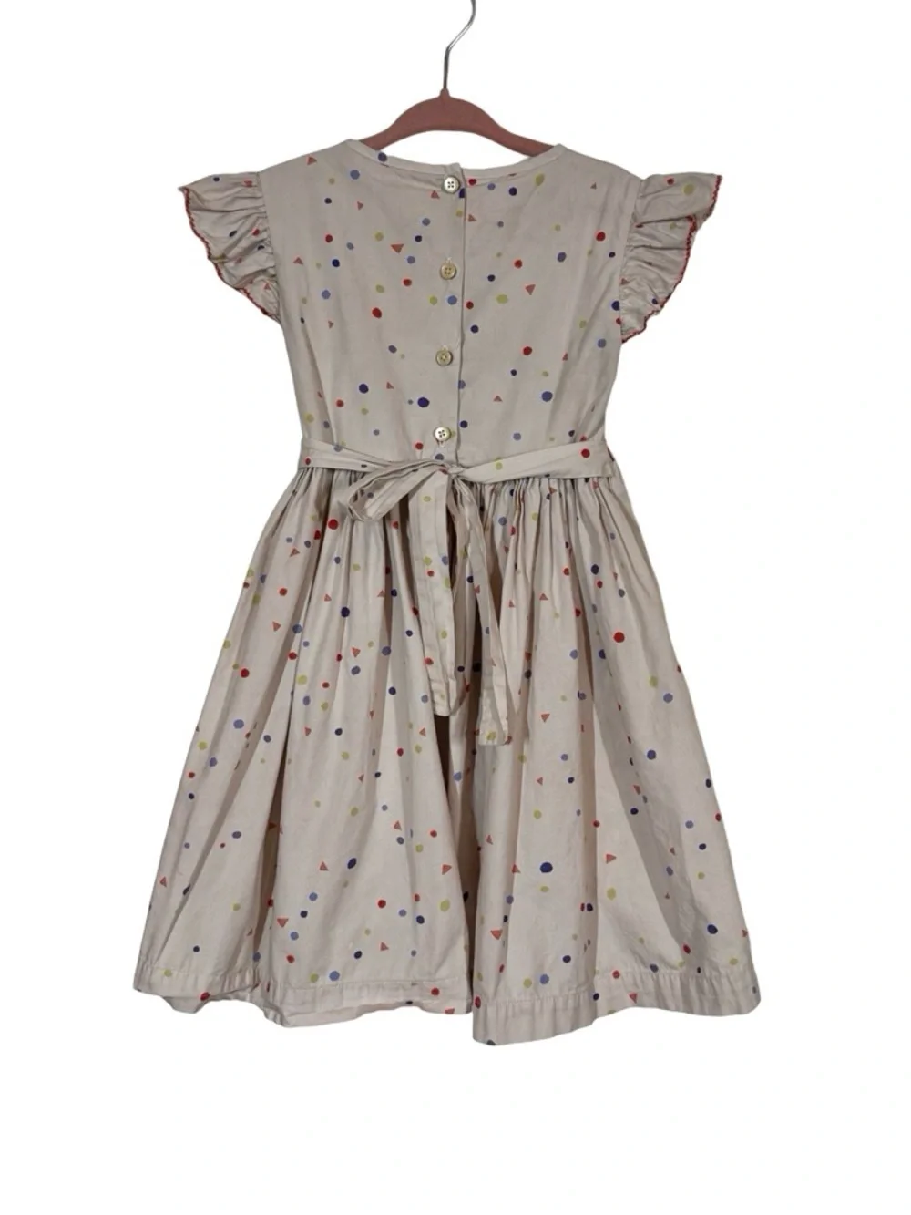 Oso & Me Betty Smocked Dress in Signature Dot